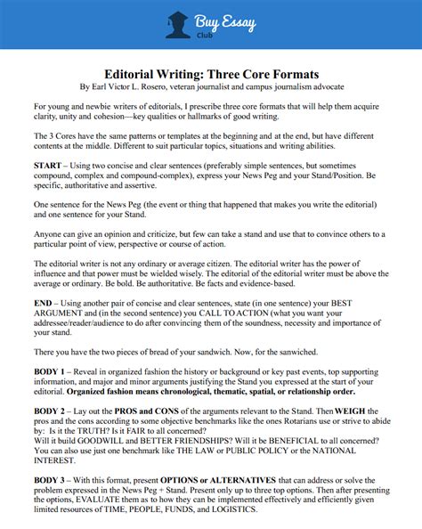 editorial writing topics|How to Write an Editorial in 5 Steps .